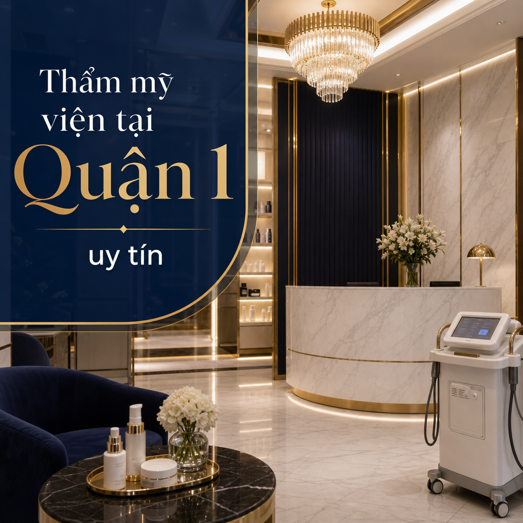 Danh sách thẩm mỹ viện quận 1 uy tín tốt nhất