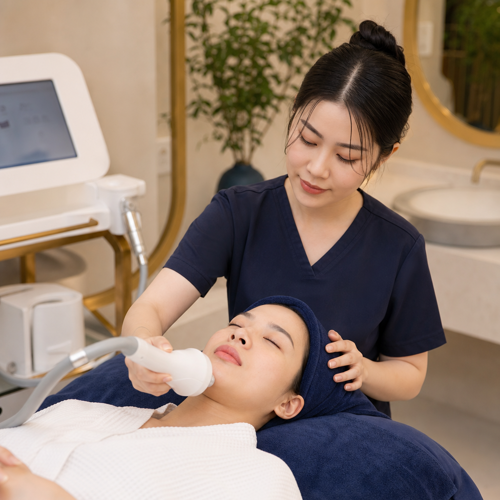 Thiết bị chăm sóc da tại thẩm mỹ viện Quận 1